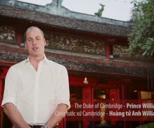 Hoàng tử Anh William chúc Tết bằng tiếng Việt