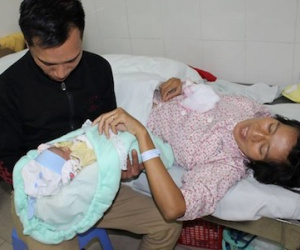 Mẹ bệnh tim nguy kịch cương quyết bảo vệ con trong bụng