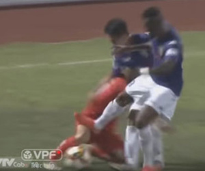 Cựu trọng tài FIFA Đinh Văn Dũng: "Samson cố tình triệt hạ đối phương"
