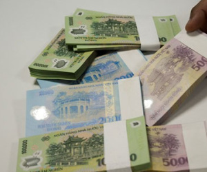 Khan tiền mới mệnh giá 10.000 đồng
