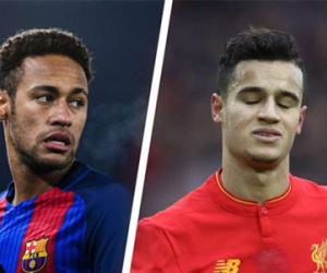 Neymar thất bại khi lôi kéo Coutinho về Barca
