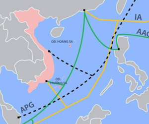 Cáp quang biển đã khôi phục hoàn toàn