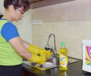 Nửa triệu đồng một ngày giúp việc Tết