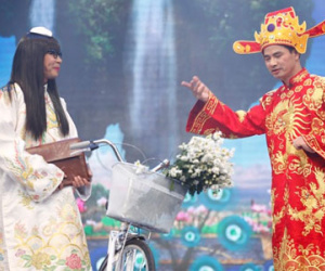 "Cô Đẩu" Công Lý hát Bolero cùng "Nam Tào" Xuân Bắc