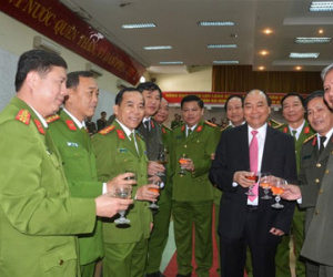 Thủ tướng Nguyễn Xuân Phúc chúc Tết tại Đà Nẵng