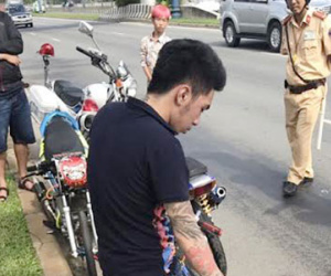 Cảnh sát truy bắt hàng trăm xe đua ở Sài Gòn ngày Tết