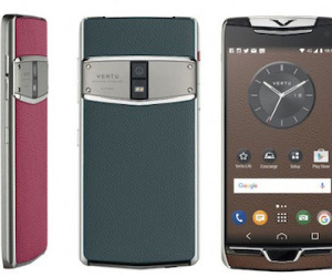 Điện thoại 2 sim đầu tiên của Vertu