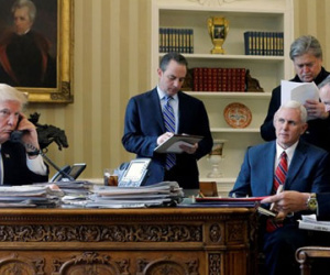 Tổng thống Trump và Tổng thống Putin điện đàm suốt một giờ