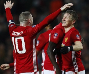 Man Utd thắng đậm ở vòng bốn Cup FA