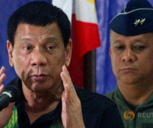 Tổng thống Duterte yêu cầu Mỹ không lưu trữ vũ khí tại Philippines
