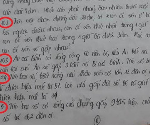 Cô giáo ra hơn 100 bài tập Tết cho học sinh lớp 3