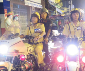 Ngăn chặn 2 vụ đua xe trái phép ở Sài Gòn