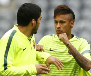Suarez lên tiếng dạy bảo Neymar trước đại chiến