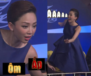 Tóc Tiên phát hoảng khi nam thí sinh 'tố' từng ăn ngủ chung