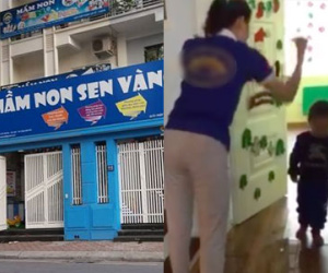 Cô giáo đánh trẻ tại trường MN Sen Vàng: "Do cháu bé mới đi học và khóc quá nhiều"
