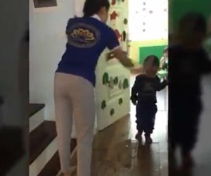 Chủ tịch Hà Nội yêu cầu báo cáo vụ cô giáo đánh trẻ