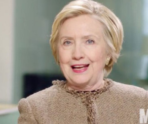 Hillary bất ngờ ra tuyên bố mới