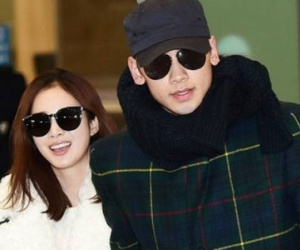 Vừa đi trăng mật về, Kim Tae Hee và Bi Rain lại cùng nhau du hý Mỹ