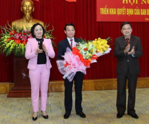 Thứ trưởng Bộ Xây dựng về làm Phó bí thư Yên Bái