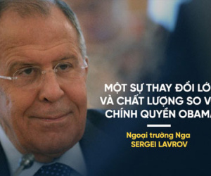 Ngoại trưởng Nga khiến Kiev bất an vì phát ngôn so sánh Trump với Obama