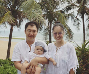Sau ồn ào "cướp vai" của Tina Tình, Dương Cẩm Linh hạnh phúc bên chồng con