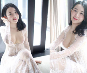 Cựu nữ sinh Ngoại thương nóng bỏng gây sốt trên mạng