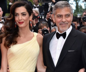 Vợ tài tử George Clooney mang bầu song thai ở tuổi 40