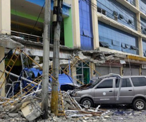 Thương vong tăng nhanh trong trận động đất ở Philippines