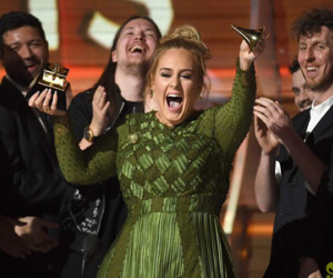 Adele đại thắng tại Grammy 2017
