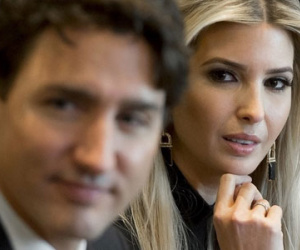 Con gái Trump "choáng" khi gặp Thủ tướng Canada điển trai
