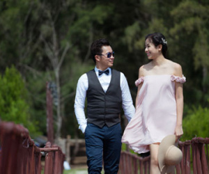 Kiều Khanh chụp ảnh cưới lãng mạn với chồng doanh nhân