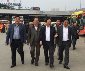 Hà Nội "cấm cửa" 12 xe khách không chấp hành lệnh chuyển bến