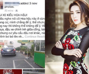 Kỳ Duyên bị hàng xóm phàn nàn đỗ xe "kiểu hoa hậu"