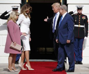 Melania Trump lần đầu tiếp lãnh đạo nước ngoài tại Nhà Trắng