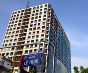 Vụ nhà 8B Lê Trực: Chủ đầu tư không hợp tác cung cấp tài liệu