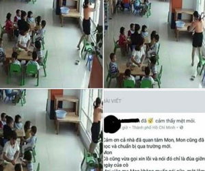 Đình chỉ cơ sở mầm non có hiệu trưởng dọa ném trẻ qua cửa sổ