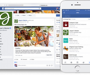 Facebook bắt đầu cho tìm, nạp hồ sơ xin việc