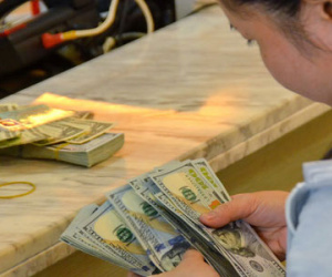 USD trên đà tăng giá