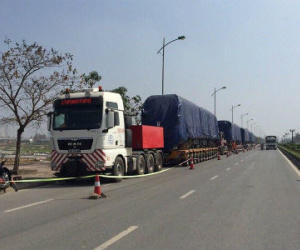 Đêm nay lắp tàu Cát Linh - Hà Đông lên ray đường sắt trên cao