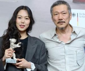 Kim Min Hee tuyên bố yêu đạo diễn có vợ khi nhận giải ở LHP