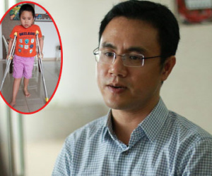 "3 tháng qua là hành trình rất khó khăn của bố con tôi"