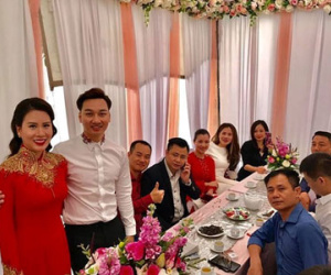 MC Thành Trung bí mật làm đám hỏi với bạn gái 9X