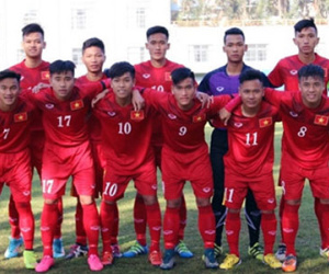 U18 Việt Nam nhận thất bại trước U19 Tứ Xuyên (Trung Quốc)