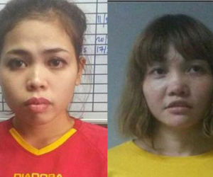 Vụ sát hại ông Kim Jong-nam: Malaysia gia hạn tạm giam 2 nữ nghi phạm