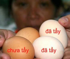 5 mẹo giúp mẹ Việt phân biệt trứng gà tẩy trắng cực chuẩn