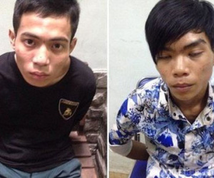 Lật mặt hai tên cướp từ chiếc điện thoại màu hồng