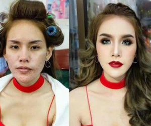 Dù biết makeup và công nghệ là "vi diệu", nhưng thần thánh đến mức này thì quả thật khó nói nên lời