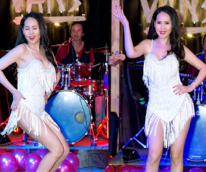 Minh Thư gái nhảy mặc sexy hát "Con bướm xuân" ngày trở lại