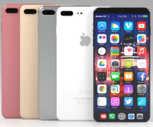 Ý tưởng iPhone 8 với Touch ID ẩn và "vùng chức năng"