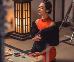 Khánh My đóng phim điện ảnh "Thiên môn truyện" ở Trung Quốc